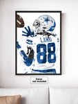 CeeDee Lamb Dallas Cowboys Football Art Poster