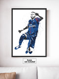 Neymar Jr FC PSA Soccer Futbol Art Poster