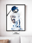 Pete Alonso New York Mets Baseball Art Poster