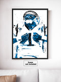 Cam Newton Carolina Panthers Football Art Poster