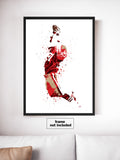 Dwight Clark San Francisco 49ers Football Art Poster