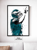 Nick Foles Philadelphia Eagles Football Art Poster