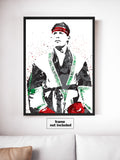 Julio Cesar Chavez Boxing Art Poster