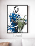 Didier Drogba Chelsea Soccer Futbol Art Poster