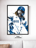 Vladimir Guerrero Jr Toronto Blue Jays Baseball Art Poster