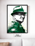 Vince Lombardi Green Bay Packers Football Art Poster