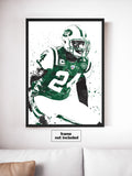 Darrelle Revis New York Jets Football Art Poster