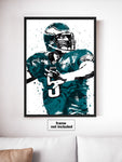 Donovan McNabb Philadelphia Eagles Football Art Poster