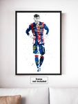 Neymar Jr FC Barcelona Soccer Futbol Art Poster