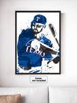 Joey Gallo Texas Rangers Baseball Art Poster