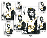 Roberto Clemente Pittsburgh Pirates Baseball Art Poster