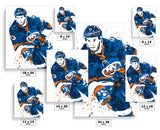 Mathew Barzal New York Islanders Hockey Art Poster