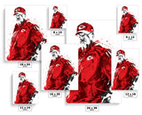 Andy Reid Kansas City Chiefs Football Art Poster