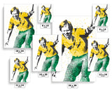 Jack Nicklaus Golf Art Poster