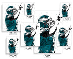 Nick Foles Philadelphia Eagles Football Art Poster