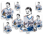 Keith Hernandez New York Mets Baseball Art Poster