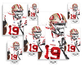 Deebo Samuel San Francisco 49ers Football Art Poster