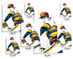 Nolan Ryan Houston Astros Baseball Art Poster