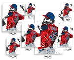 Emmanuel Clase Cleveland Guardians Baseball Art Poster