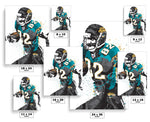 Jimmy Smith Jacksonville Jaguars Football Art Poster