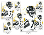 Ben Roethlisberger Pittsburgh Steelers Football Art Poster