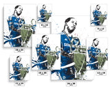 Didier Drogba Chelsea Soccer Futbol Art Poster