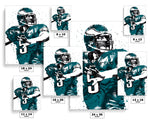 Donovan McNabb Philadelphia Eagles Football Art Poster