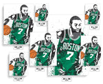 Jaylen Brown Boston Celtics Basketball Art Poster