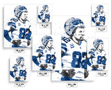 Jason Witten Dallas Cowboys Football Art Poster