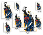 LeBron James Cleveland Cavaliers Basketball Art Poster