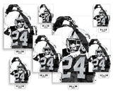 Charles Woodson Las Vegas Raiders Football Art Poster