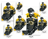 Patrice Bergeron Boston Bruins Hockey Art Poster