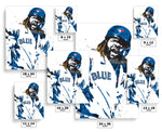 Vladimir Guerrero Jr Toronto Blue Jays Baseball Art Poster