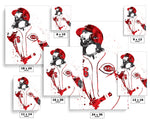 Jonathan India Cincinnati Reds Baseball Art Poster