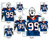 JJ Watt Houston Texans Football Art Poster