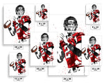 Matt Ryan Atlanta Falcons Football Art Poster