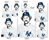 Thurman Munson New York Yankees Baseball Art Poster