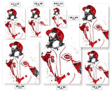 Jonathan India Cincinnati Reds Baseball Art Poster