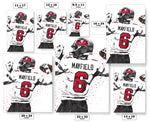 Baker Mayfield Tampa Bay Bucs Football Art Poster