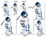 Pete Alonso New York Mets Baseball Art Poster