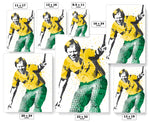 Jack Nicklaus Golf Art Poster