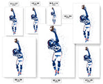 Odell Beckham Jr New York Giants Football Art Poster