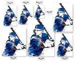 Corey Seagar Texas Rangers Baseball Art Poster