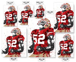 Patrick Willis San Francisco 49ers Football Art Poster