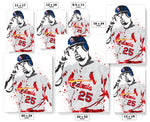 Mark McGwire St. Louis Cardinals Baseball Art Poster