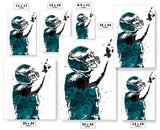 Nick Foles Philadelphia Eagles Football Art Poster