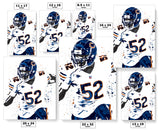 Khalil Mack Chicago Bears Football Art Poster