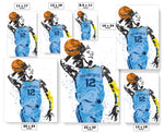 Ja Morant Memphis Grizzlies Basketball Art Poster