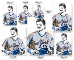 Keith Hernandez New York Mets Baseball Art Poster