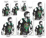 Giannis Antetokounmpo Scream Milwaukee Bucks Basketball Art Poster